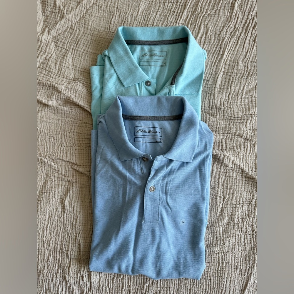 NWT 2-for-1 Eddie Bauer Polo Shirts
